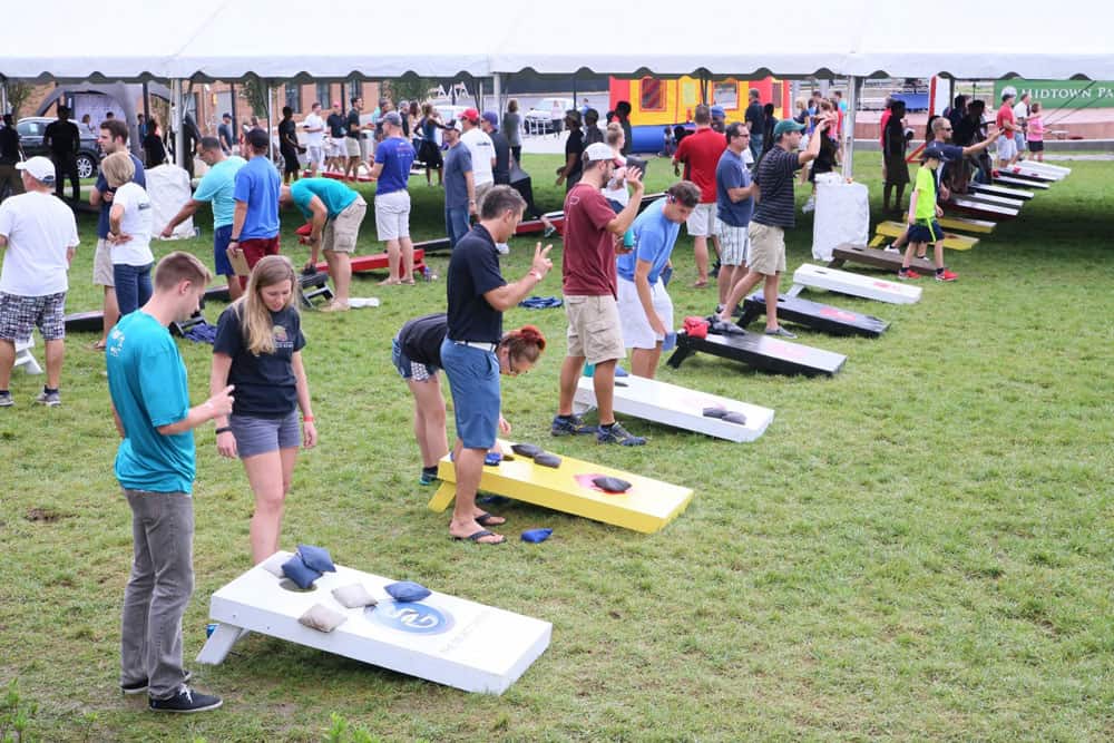 Actividad de Cornhole Coruña